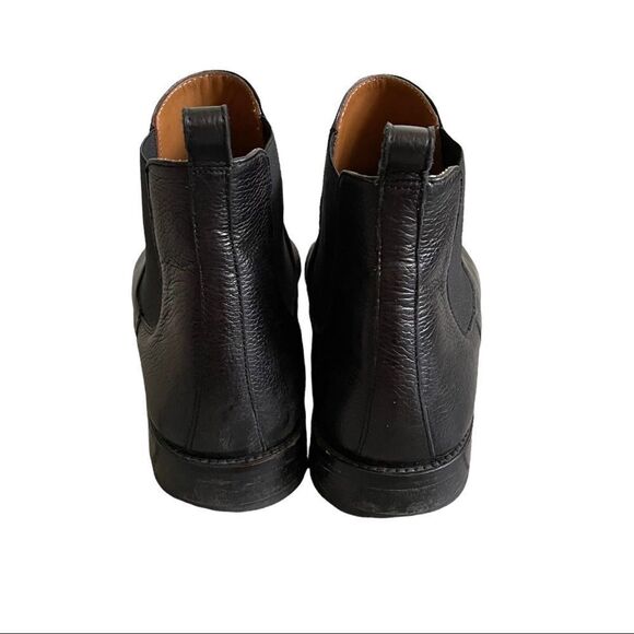 TAFT Men’s Leather Chelsea Ankle Boots Black 40 - Picture 6 of 16